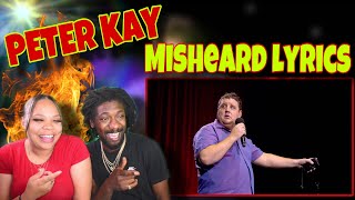 Misheard Lyrics  Peter Kay  REACTION [upl. by Linette503]