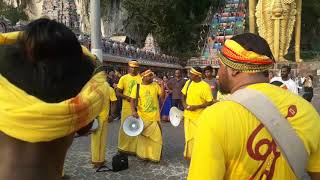 Om Gam Ganapathy Urumi Melam Feat Santesh  Batu Cave  2020  Part 1 [upl. by Zilber182]