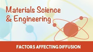 AMIE Exam Lectures Material Science and Engineering  Diffusion in Solids  Affecting Factors  53 [upl. by Acul]