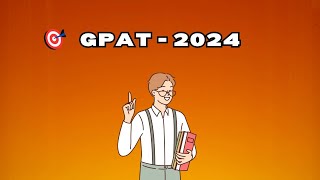 GPAT 2024  Tentative Dates Important Points Basic Details  RMP [upl. by Cestar728]