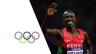 Ezekiel Kemboi KEN Wins 3000m Steeplechase Gold  London 2012 Olympics [upl. by Egrog]