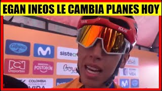 EGAN Bernal INEOS SE SORPRENDE y CAMBIA PLANES en 2024 [upl. by Arlene]