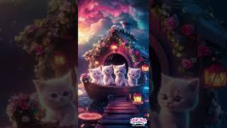 Sleep songs and Music for Babies ⭐cute cats😴Bedtime LullabyMozart amp Brahms Lullabies lullabymusic [upl. by Iblehs]