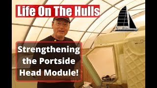 Ep133 Strengthening the Portside Bathroom Module Part 1 [upl. by Doralynn]