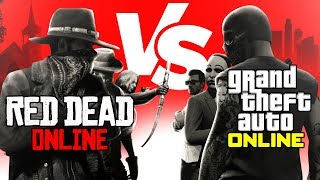 Red Dead Online VS GTA Online Rockstars Intricate Problem [upl. by Ecydnak]