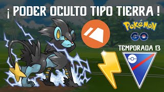 LUXRAY con PODER OCULTO TIPO TIERRA está ROTO en la COPA ELÉCTRICA  POKÉMON GO BATTLE LEAGUE [upl. by Llennaj]