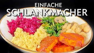 3 einfache Rezepte zum schnell ABNEHMEN und Bauchfett verlieren [upl. by Flosser]