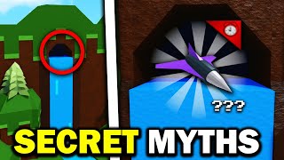 Testing SECRET MYTHS In Build a boat for Treasure ROBLOX [upl. by Swerdna]