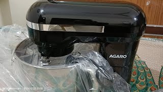 Unboxing Agaro Stand Mixer 1000W Agaro Standmixer homebaker agarostandmixer 2024 unboxing [upl. by Judith]