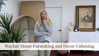 Wayfair Unboxing and Room Makeover [upl. by Suh]