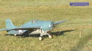 LX F4F Wildcat 1200mm EPO Electric RC Airplane PNP [upl. by Lilyan388]