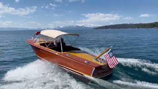 1958 Chris Craft 19ft Capri [upl. by Noxaj]