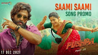 Saami Saami Song Promo  Pushpa  Allu Arjun  Rashmika  Fahadh Faasil  Sukumar  DSP  17th Dec [upl. by Resaec360]