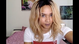 PERRUQUE LACE WIG NATURELLE BLONDE ALIEXPRESS PAS CHER [upl. by Luciana]