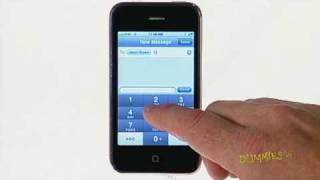 How to Send and Receive Text Messages on Your iPhone For Dummies [upl. by Akerdal]