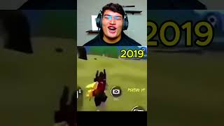 panela em 2024 vs 2019 no free fire freefire ff [upl. by Elita]