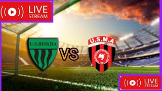 🛑LIVE Biskra vs USM alger [upl. by Cohla]