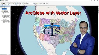 ArcGlobe with Vector Layer Course ArcGIS Level 1 Lecture 58  KML  Shapefile  Google Earth [upl. by Esojnauj]