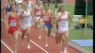 Steve Cram amp Steve Ovett  World Athletics 1500m Final Helsinki 1983 [upl. by Aisats]