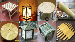 Top 20 Creative Ideas with Bamboo  Bamboo Craft  Bamboo Chair  Bamboo Table  Bamboo Lamp [upl. by Olia496]