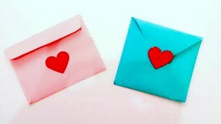 Basit Zarf Yapımı  How to make simple envelope [upl. by Lowrie133]