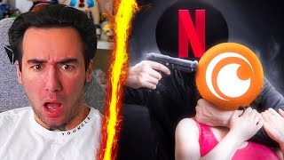 Netflixs GENIUS Plan to Overthrow Crunchyroll REACTION [upl. by Ogram908]