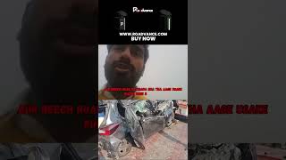 Tata Tiago driver casually recorded a video after a major accident [upl. by Loggins589]