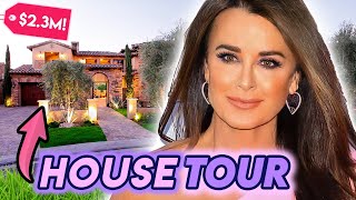 Kyle Richards  House Tour  Encino Mansion Bel Air Estate amp More [upl. by Raama]