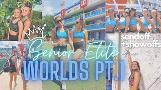 senior elite worlds 2023 pt1 sendoffshowoffs WORLD CHAMPS [upl. by Figueroa]