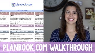 Planbook com Walkthrough  Teacher Organization Tool [upl. by Mahmud433]