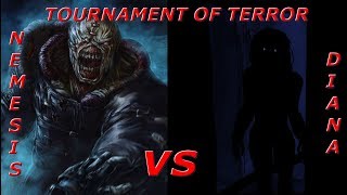 Nemesis vs Diana lights Out Tournament of Terror [upl. by Essenaj]