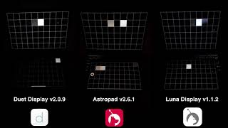 Duet Display vs Astropad vs Luna Display Liquid v2 [upl. by Navert]