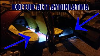 KOLTUK ALTI AYDINLATMA  ARAÇ İÇİ AYDINLATMA [upl. by Bryon]