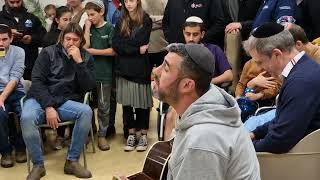 Ishay Ribo singing for injured IDF soldiers in Tel HaShomer hospital  Part 2 of 2 [upl. by Onaicilef]