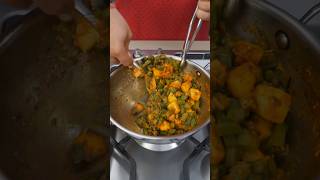 Sabse Instant Bhindi Ki Recipe  BHINDI MASALA food bharatzkitchen recipe cooking [upl. by Mraz972]