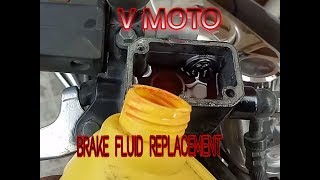 How to change disc brake oil ¡ How to do a front brake fluid flush [upl. by Metsky]