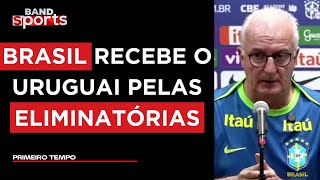 BRASIL DEFENDE INVENCIBILIDADE DE 32 ANOS CONTRA O URUGUAI EM CASA  PRIMEIRO TEMPO [upl. by Winthrop]