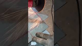 How to cut a box geometric shape welding [upl. by Ahsemot]