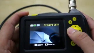 Crenova Digital Endoscope with 27quot LCD Screen REVIEW [upl. by Ablem]