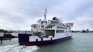 WightLink departing [upl. by Darrey257]