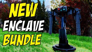 NEW Enclave CAMP Bundle First Look  Fallout 76 Atomic Shop Update 2021 [upl. by Velleman]