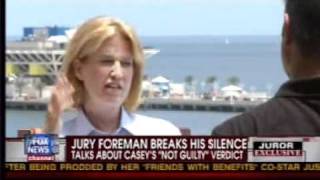 Casey Anthony Juror Speaks Out  On The Record Fox News Part 1 [upl. by Ettennej494]