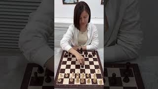 Nice tricks 🤔 chesss chesstime chessgame chessproblems chessman chessmaster chesstricks [upl. by Linetta]