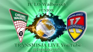 SIATKÓWKA JUNIORChełmiec WałbrzychKudowianka Kudowa [upl. by Llenrahs]