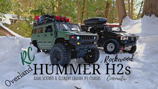 RC Hummer H2 AxialElement 4K [upl. by Iderf]