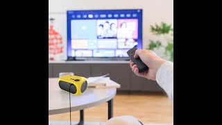 A2000 Mini Handheld Portable Projector for Household Use [upl. by Thibaud]