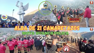 ALBA DE 21 CAMARETAZOS AL ARCANGEL SAN MIGUEL CON LAS 4 BANDAS EN MOYA HUANCAVELICA 2024 [upl. by Kallick]