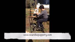 DIY Treadle Scroll Saw from Exercise Bicycle [upl. by Percival199]