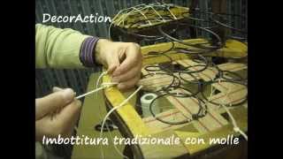 decoractionlabo  Imbottitura tradizionale con molle [upl. by Woll8]