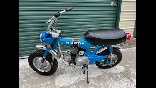 1971 Honda CT 70 [upl. by Nyllaf]